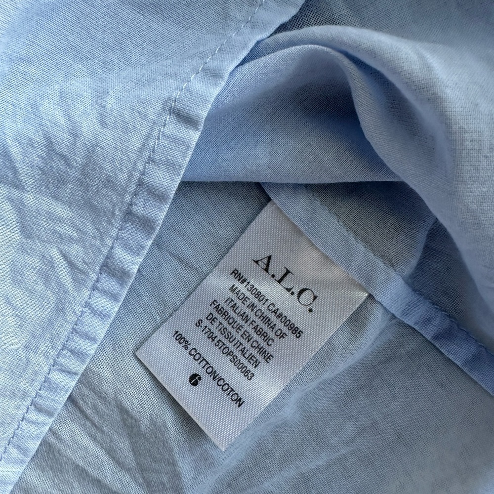 A.L.C.
Brielle Ruffled One-Shoulder Cotton Top - Picture 9 of 9